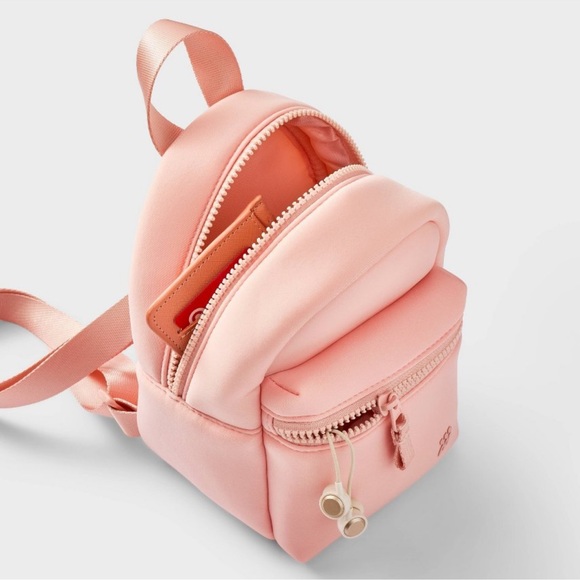 8.5" Neoprene Mini Backpack Blush - All In Motion™: Water-Resistant. - Picture 3 of 8